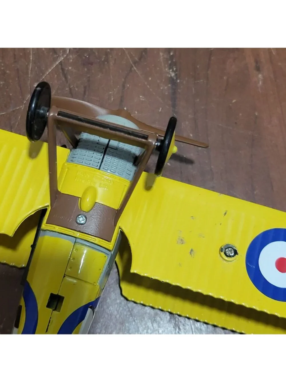 Assembled Airplane Model Kit Spad S VII Biplane Model Kit Rooster Emblem